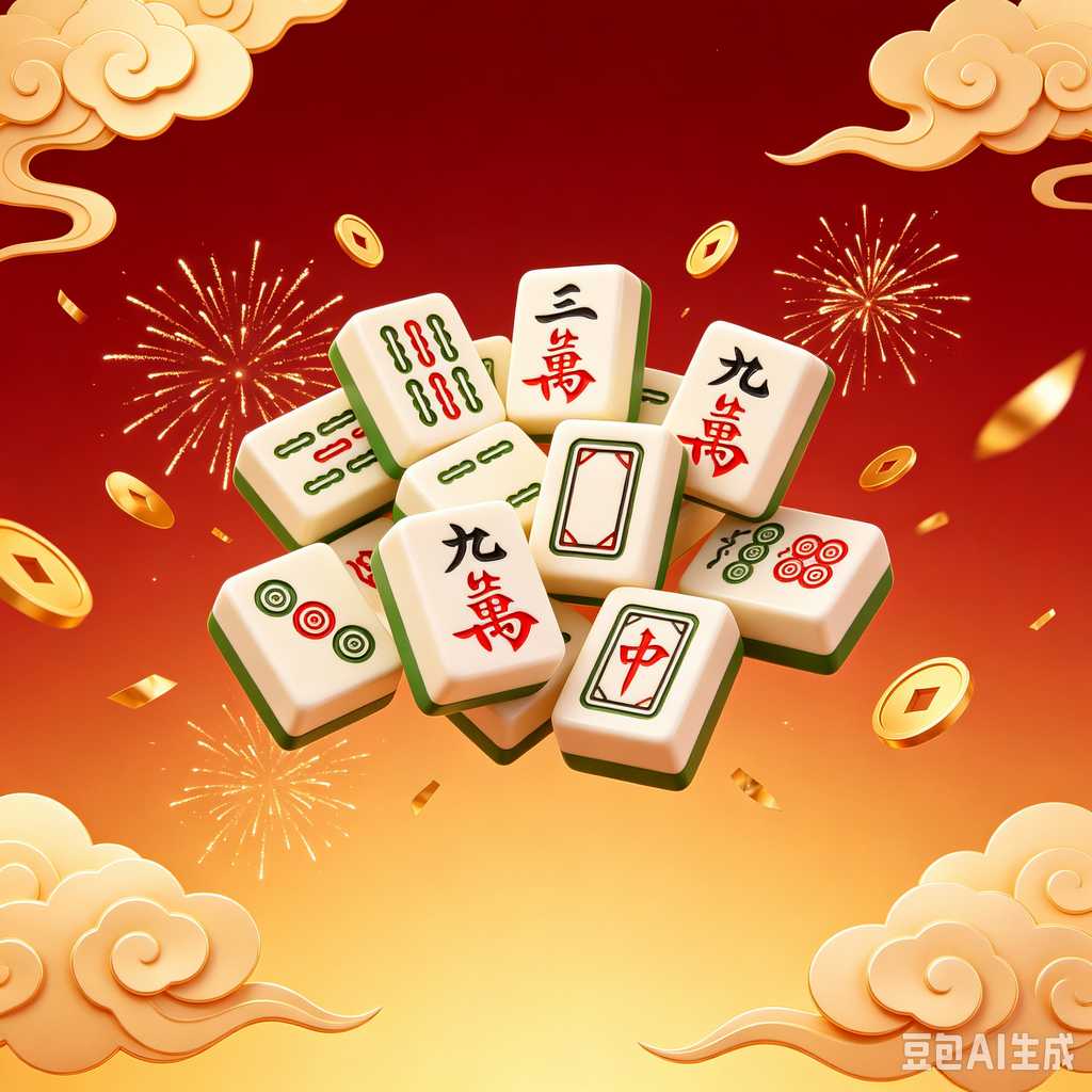 bright color mahjong tiles